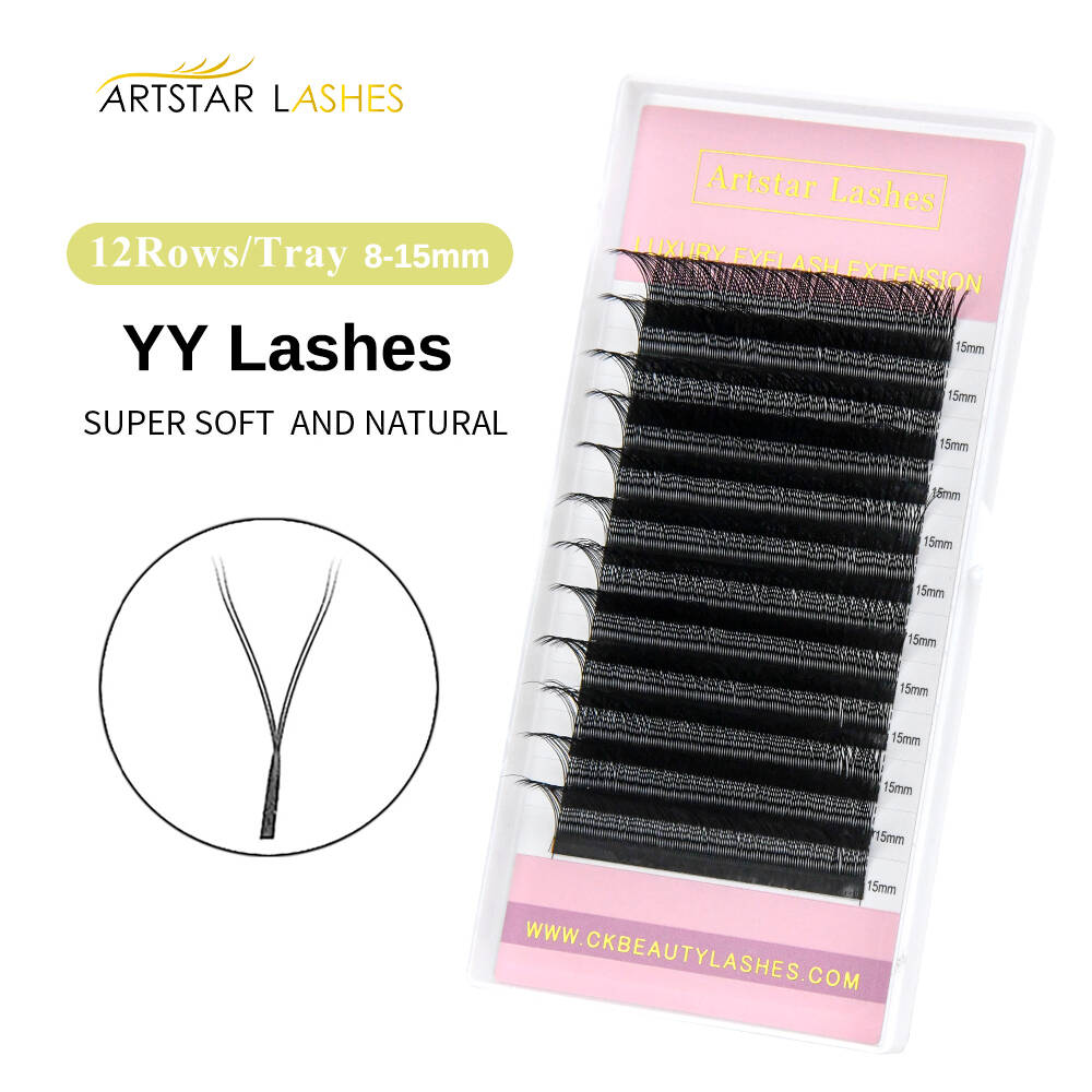 Eyelash Extension Yy - ARTSTAR YY Shape Eyelash Extension Hand