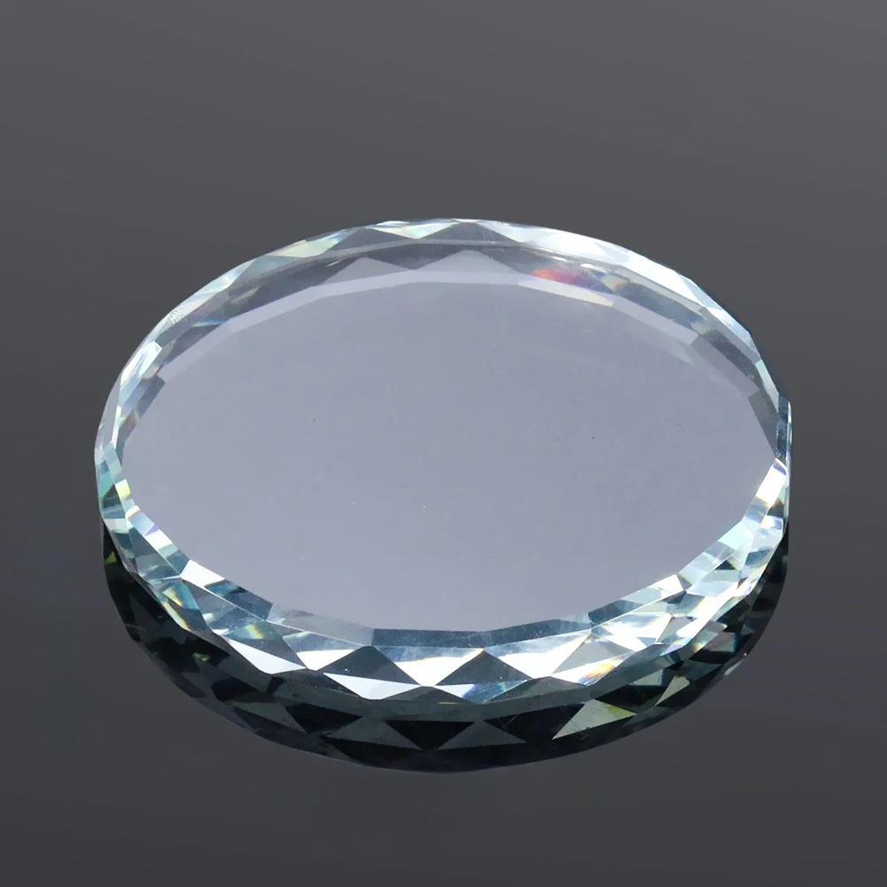 Eyelash Extension In Chinese - 78MM Faceted Glass Jewelry Display Crystal