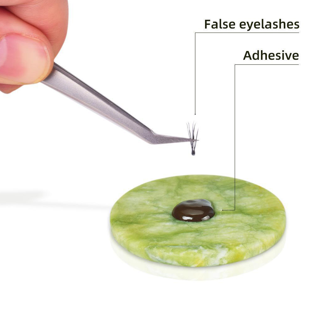 1/2PCS Eyelash Glue Pallet Las - Eyelash Extension London review and price