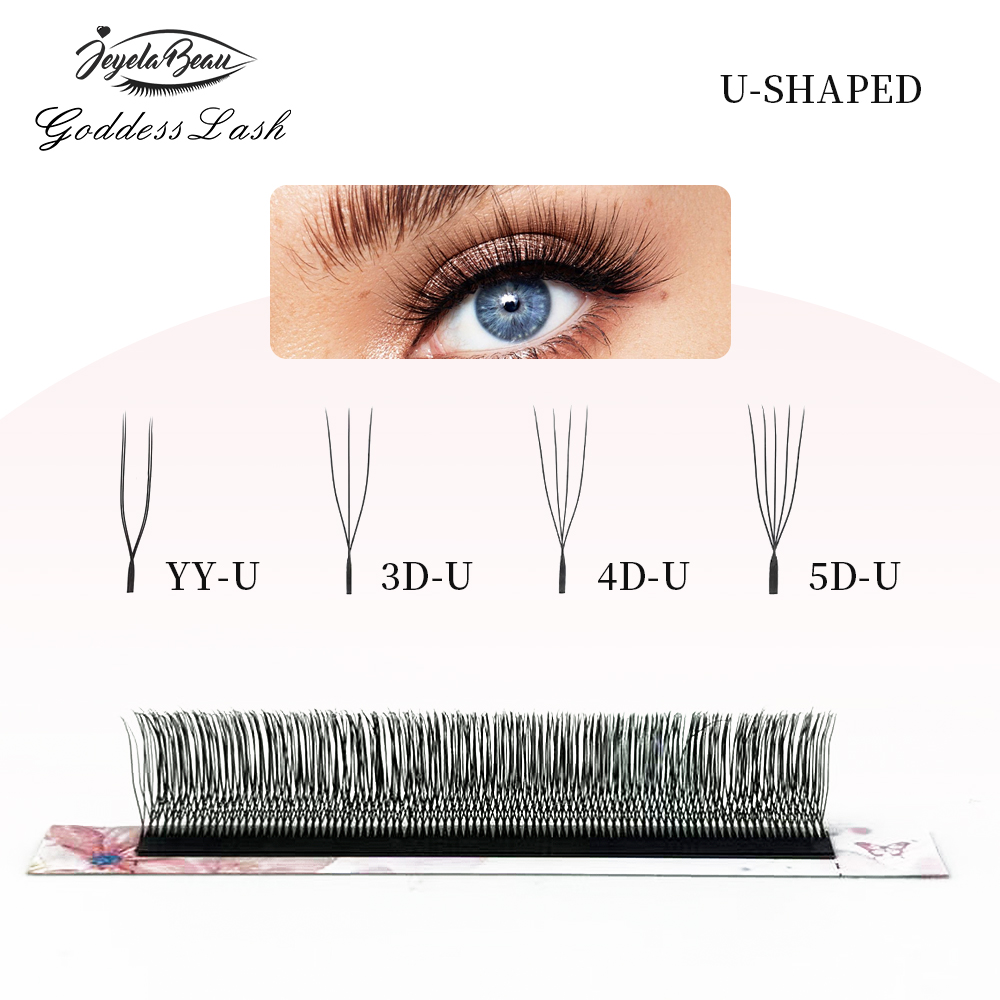 U Shaped YY 3DW 4DW 5DW Eyelas - Eyelash Extension Yelix review and price