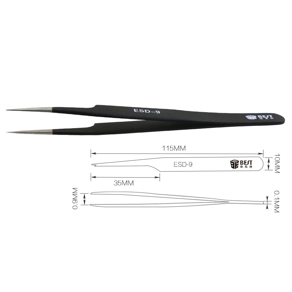 BST-ESD-9 Anti-Static Tweezers - Eyelash Extension In Chinese review and price