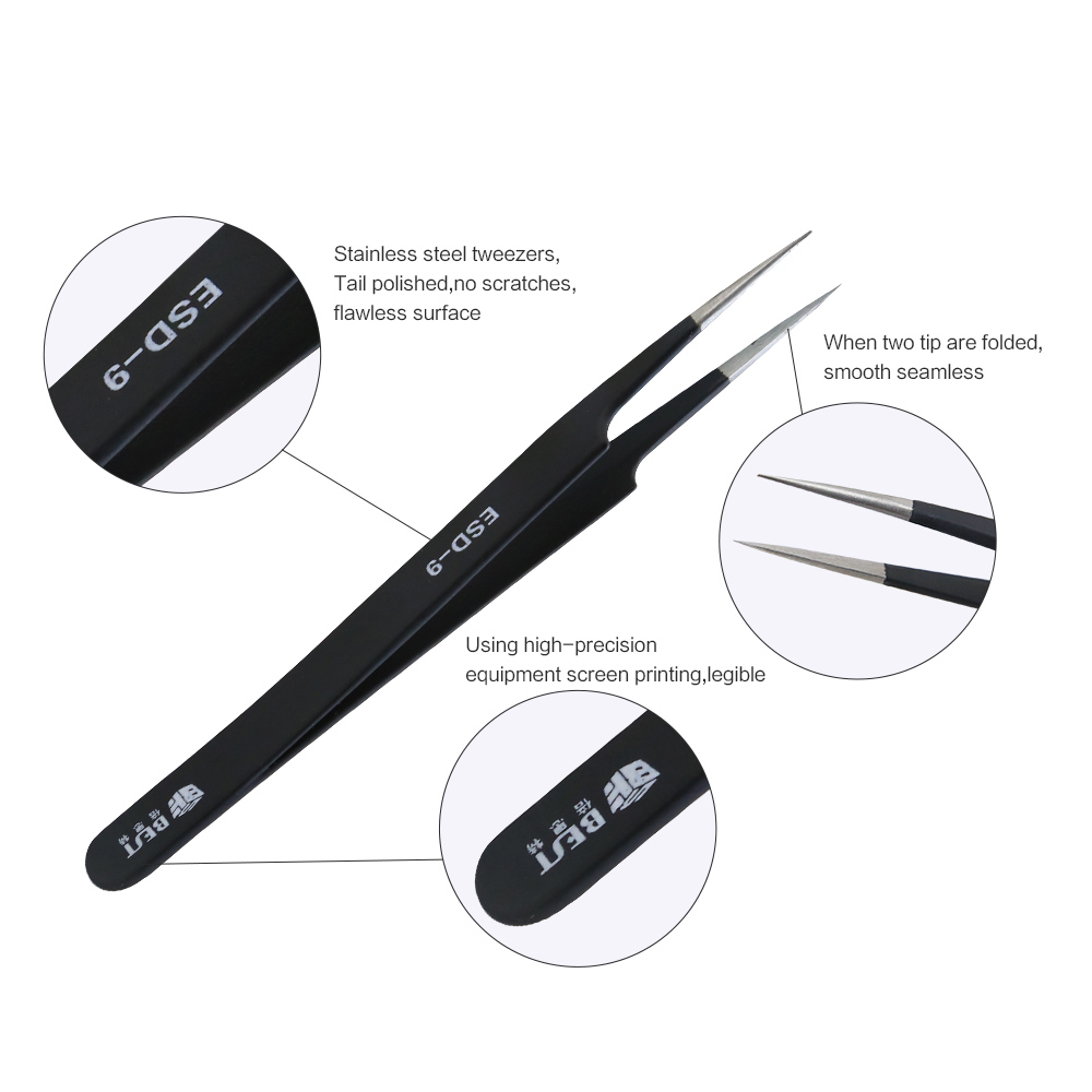 BST-ESD-9 Anti-Static Tweezers - Eyelash Extension In Chinese review and price