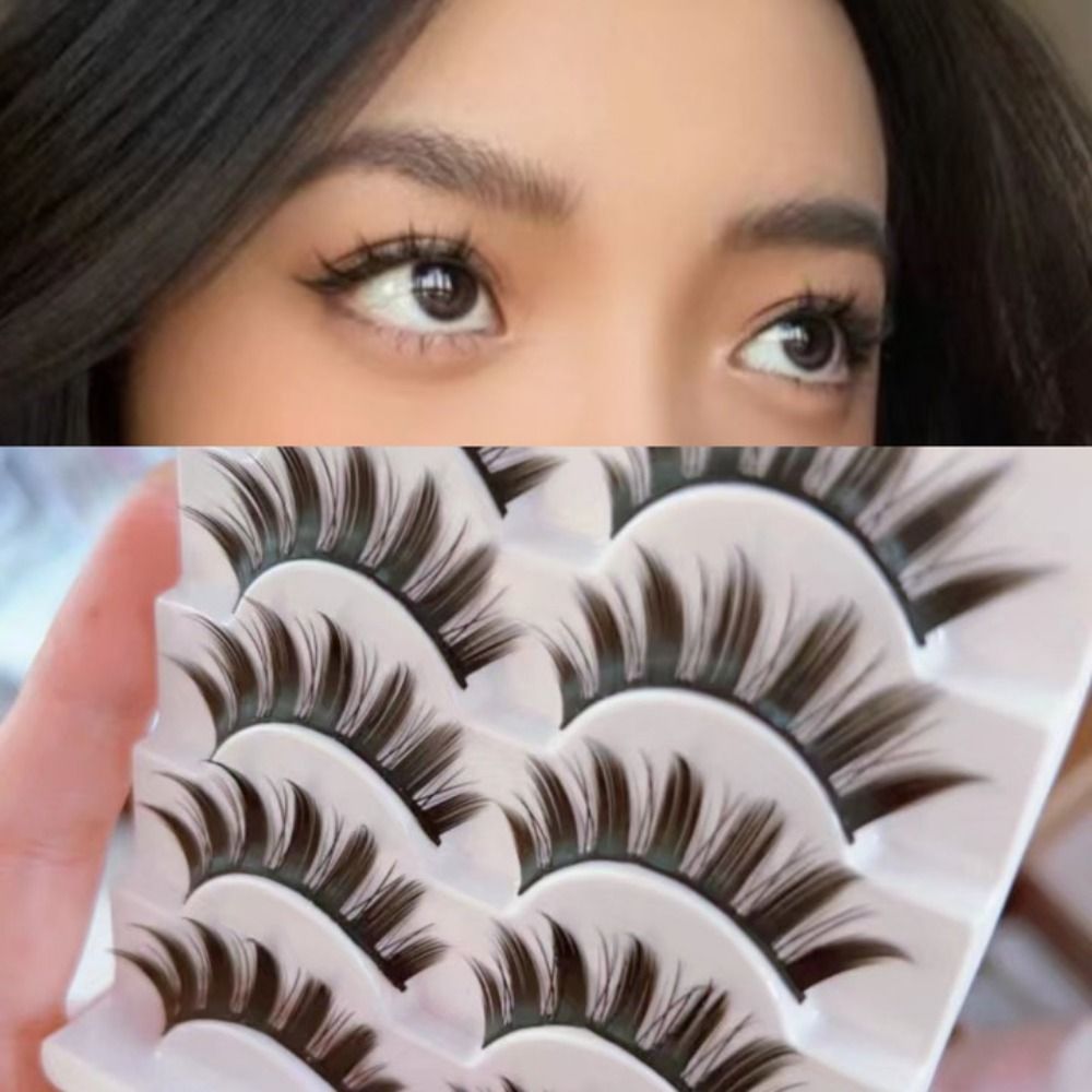 Natural Wet Look Manga Lashes  - Eyelash Extension Cat Eye Wispy review and price