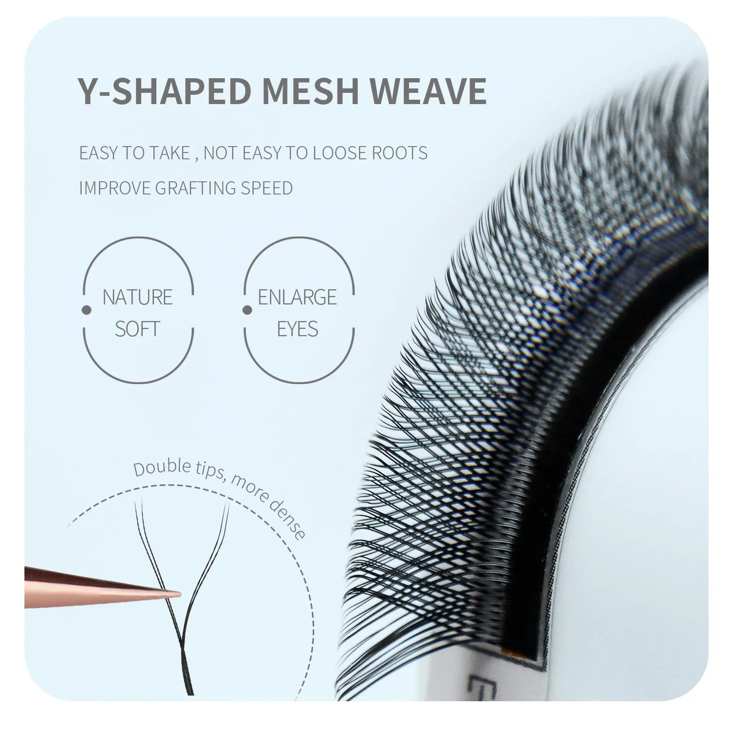 ANNAFRIS Brown W Shape Lash Ex - Eyelash Extension Yy review and price