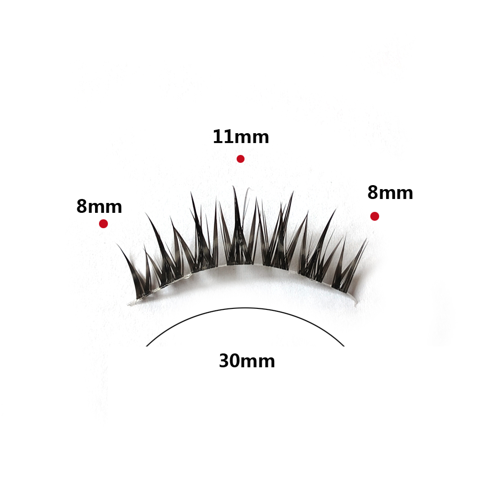 5 Pairs Natural Cat Eye False  - Eyelash Extension Cat Eye Wispy review and price